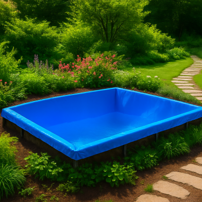 Вкладыш в квадратный  бассейн из армированной ПВХ